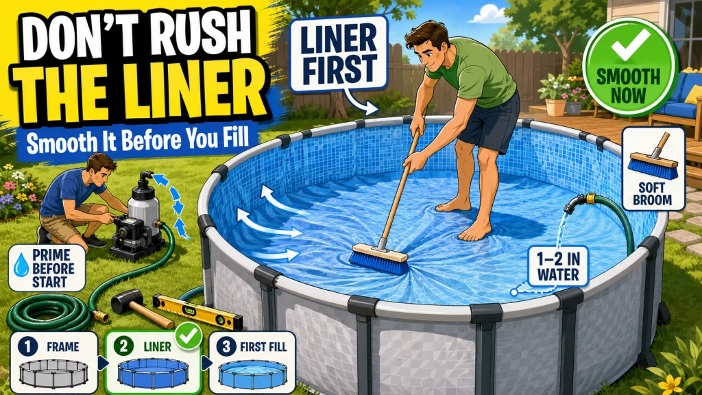 Above Ground Pool Assembly