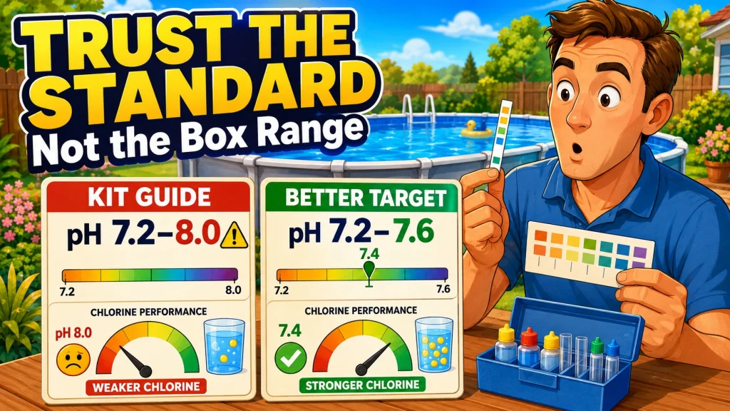 Above Ground Pool Chemical Target Ranges