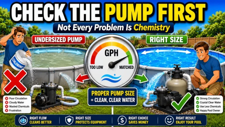 Above Ground Pool Pump and Filter: What the Stock System Does, Where It Fails, and How to Upgrade