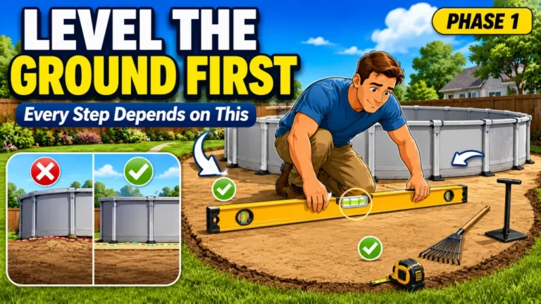 Above Ground Pool Setup: The Three Phases That Determine Whether Your Pool Lasts One Season or Ten