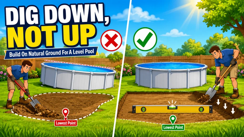 How To Level Ground For Above Ground Pool