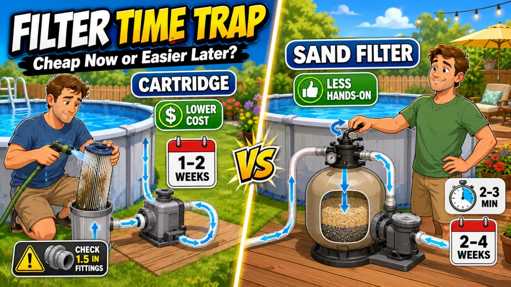 Sand Filter Vs Cartridge Filter Above Ground Pool
