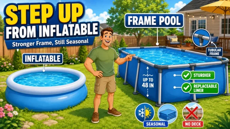 Soft-Sided Above Ground Pool: The Upgrade From Inflatable That Most Families Actually Want