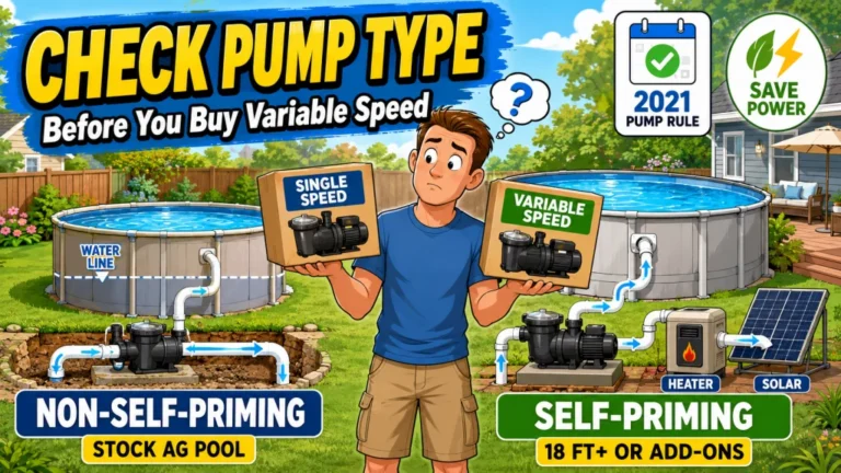 Variable Speed Pump for Above Ground Pool: The Federal Regulation Most Owners Do Not Know About