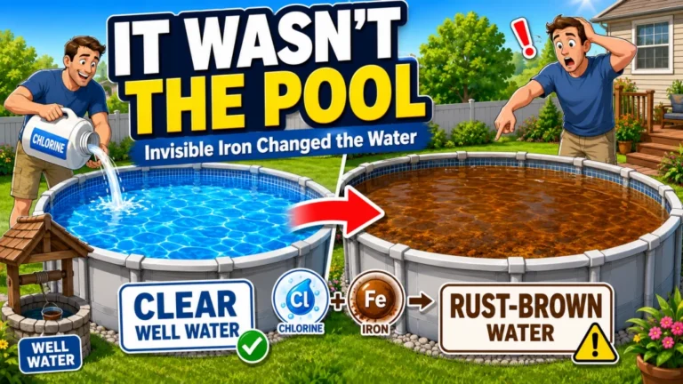 What Well Water Does to a New Pool When You Add Chlorine Without Pre-Treatment