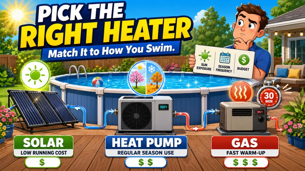 Above Ground Pool Heaters