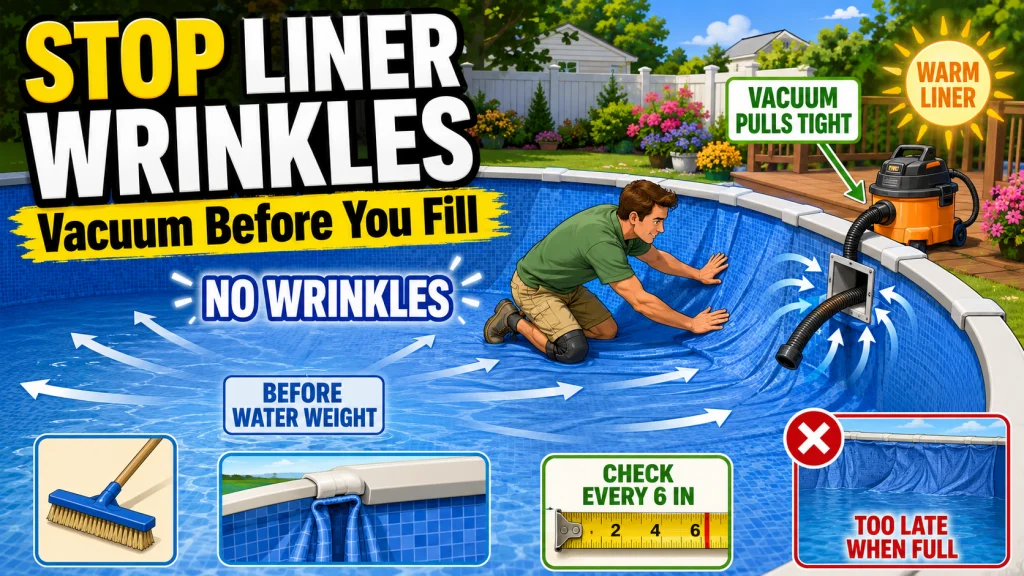 Above Ground Pool Liner Installation