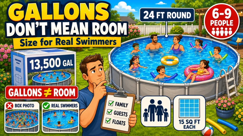 Above Ground Pool Size For Family