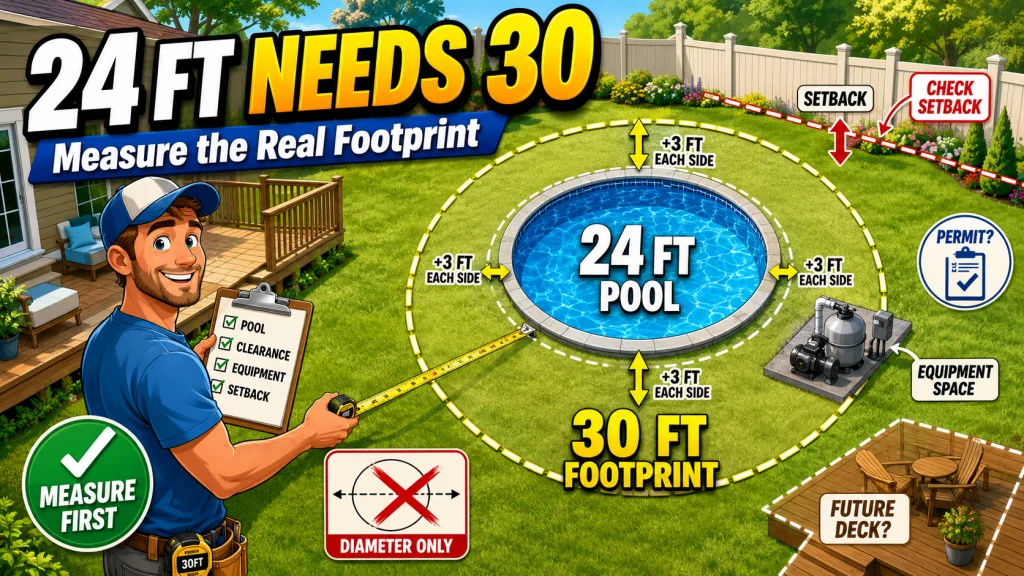 Above Ground Pool Yard Space Requirements