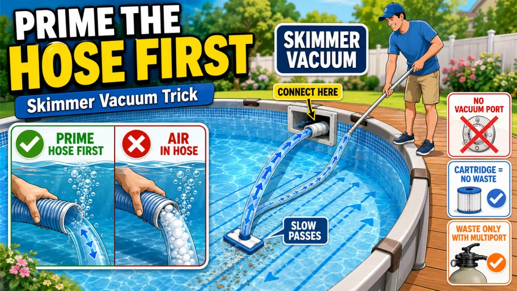 How To Vacuum Above Ground Pool