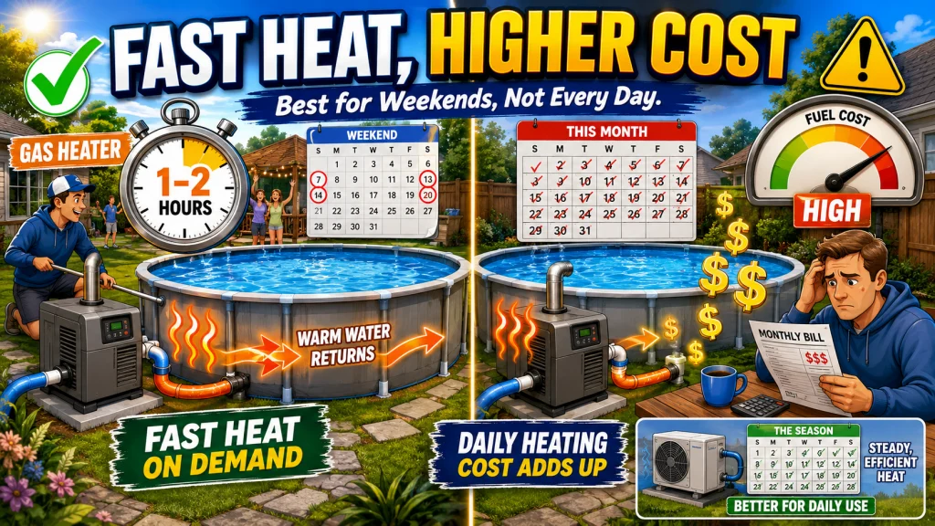 Above Ground Pool Gas Heater