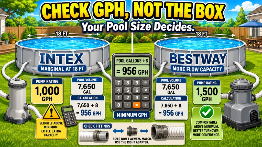 Intex Vs Bestway Pump Comparison