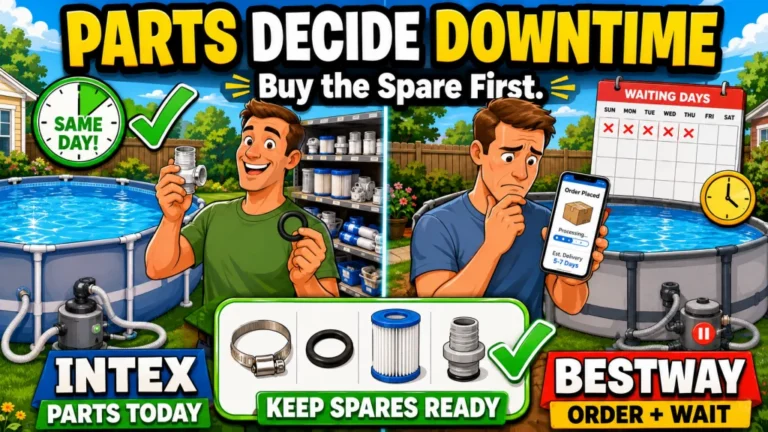 Intex vs Bestway Spare Parts: Why Mid-Season Serviceability Is the Most Important Factor Nobody Talks About